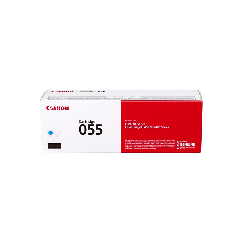Canon 55 Cyan Standard Yield Toner Cartridge (3015C001) image 1