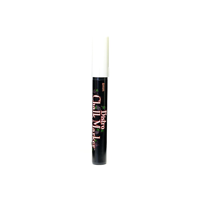 Marvy Uchida Bistro Chalk Marker, Broad Point, White, 6/Pack (66207-PK6) image 1