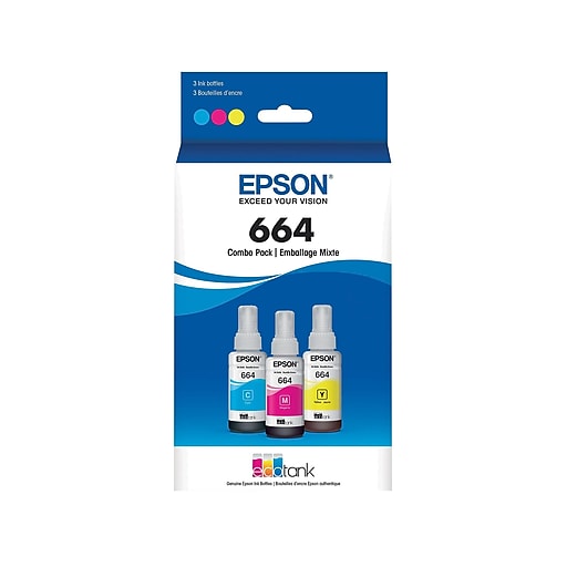 664 T664 T6641 Premium Color Compatible Refill Dye Ink for Epson