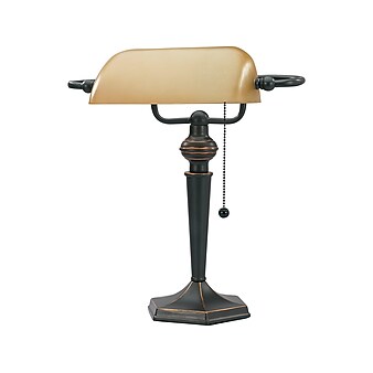V-Light Incandescent Desk Lamp, 16", Oil Rubbed Bronze (CAVS91045BRZ)