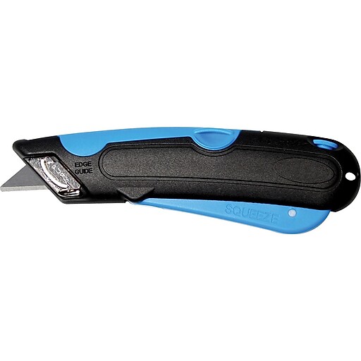 Cosco Easycut Safety Cutter, Black/Blue (091508) Staples