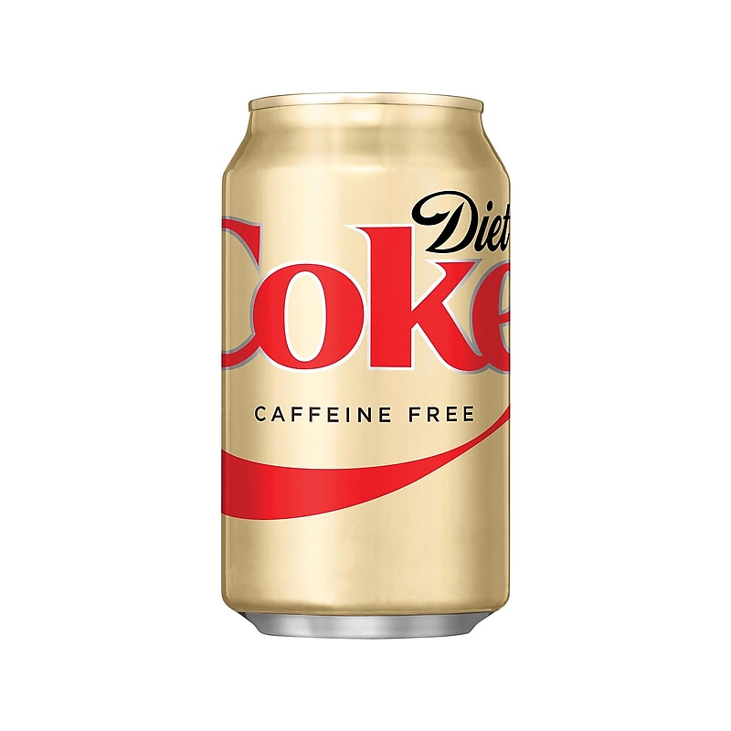 Coca-Cola Diet Coke Original Caffeine Free Soda, 12 Oz., 24/Carton (00049000029345) image 1