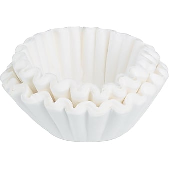 Bunn 12-Cup Paper Coffee Filter, Basket, 100/Box (BUN00501)