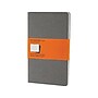 Moleskine Cahier Journal, 5" x 8.25", Narrow Ruled, Pebble Gray, 80 Pages, 3/Pack (629599)~#|#~sp48967653_sc7