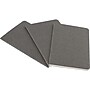 Moleskine Cahier Journal, 5" x 8.25", Narrow Ruled, Pebble Gray, 80 Pages, 3/Pack (629599)~#|#~sp48967654_sc7