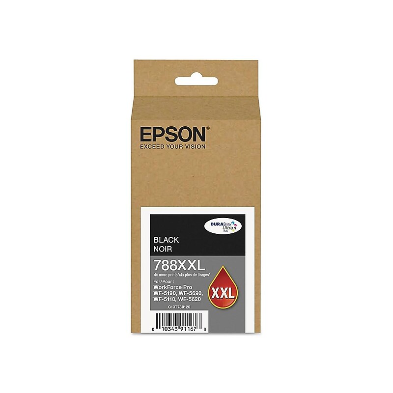 Epson T788XXL Black Extra High Yield Ink Cartridge (4151138) image 1