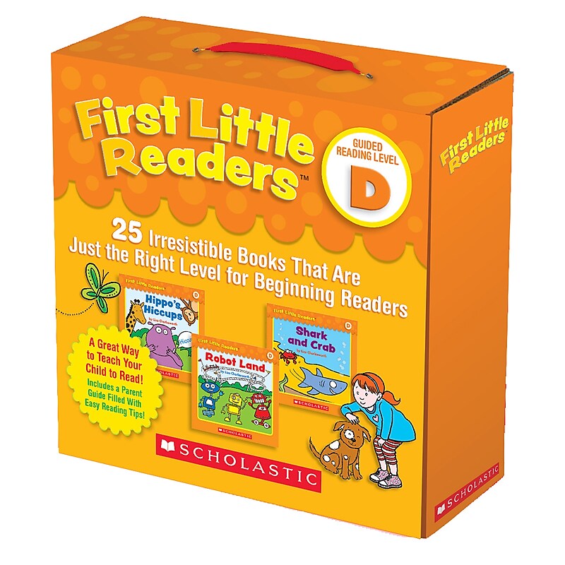 Scholastic First Little Readers Parent Pack: Guided Reading Level D, Set of 25 Books (SC-811150) image 1