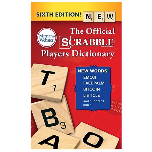 Merriamster The Official SCRABBLE Players Dictionary, 6th Edition