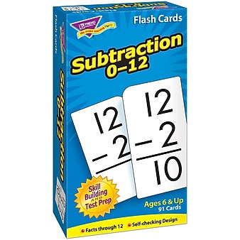 Trend Enterprises Math Operations Flash Cards Pack, Set of 4 (T-90741)