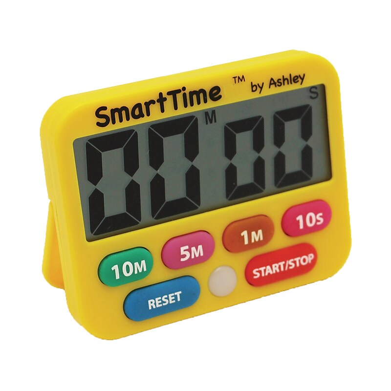 Ashley Productions SmartTime Digital Timer, Yellow (ASH50106) image 1