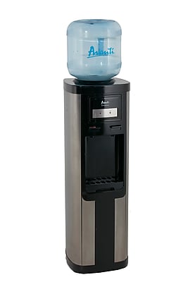 Avanti WDC760I3S Water Cooler Dispenser Top Loading, Holds 3 & 5 Gallon Bottles with Stainless Steel Reservoir, Cold and Hot Temperature