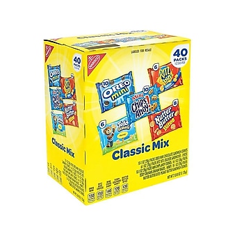Nabisco Classic Mix Cookies, Assorted, 1 oz., 40/Pack (220-00086)