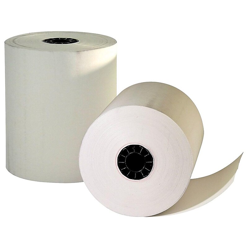 Alliance Thermal Cash Register Paper Rolls, 3 1/8" x 165', BPA Free, 50 Rolls/Pack (3495) image 1