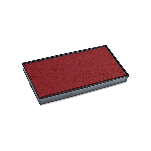 2000 Plus Stamp Pad, Red Ink (065476) Staples