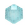 Fresh Products Wave 3D Urinal Screen, Ocean mist Scent, Blue, 10/Pack (FRS3WDS60OMIBX)~#|#~sp49507672_sc7