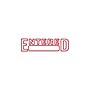 Offistamp Pre-Inked Stamp, ENTERED, Red Ink (034520)~#|#~sp49507726_sc7