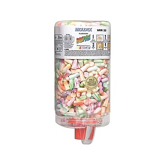 Moldex SparkPlugs PlugStation Uncorded Earplugs, Assorted Colors, 500/Box (6645)