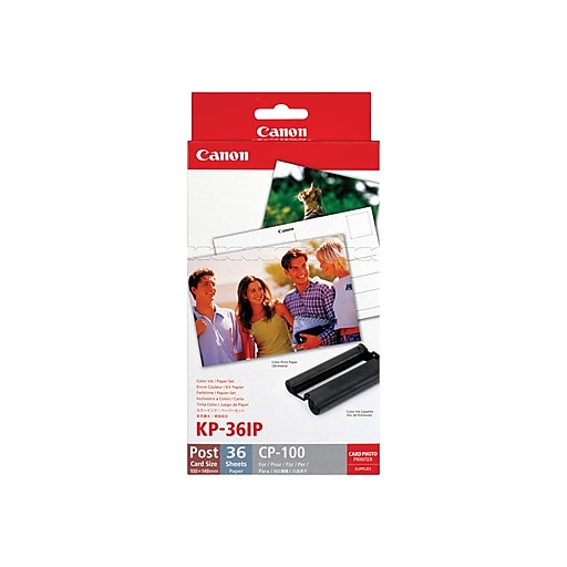 Canon 7737A001 KP-36IP Color Ink/Paper Set