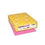 Astrobrights Cover Paper, 65 lbs, 8.5" x 11", Pulsar Pink, 250/Ream (21041)~#|#~sp49507851_sc7