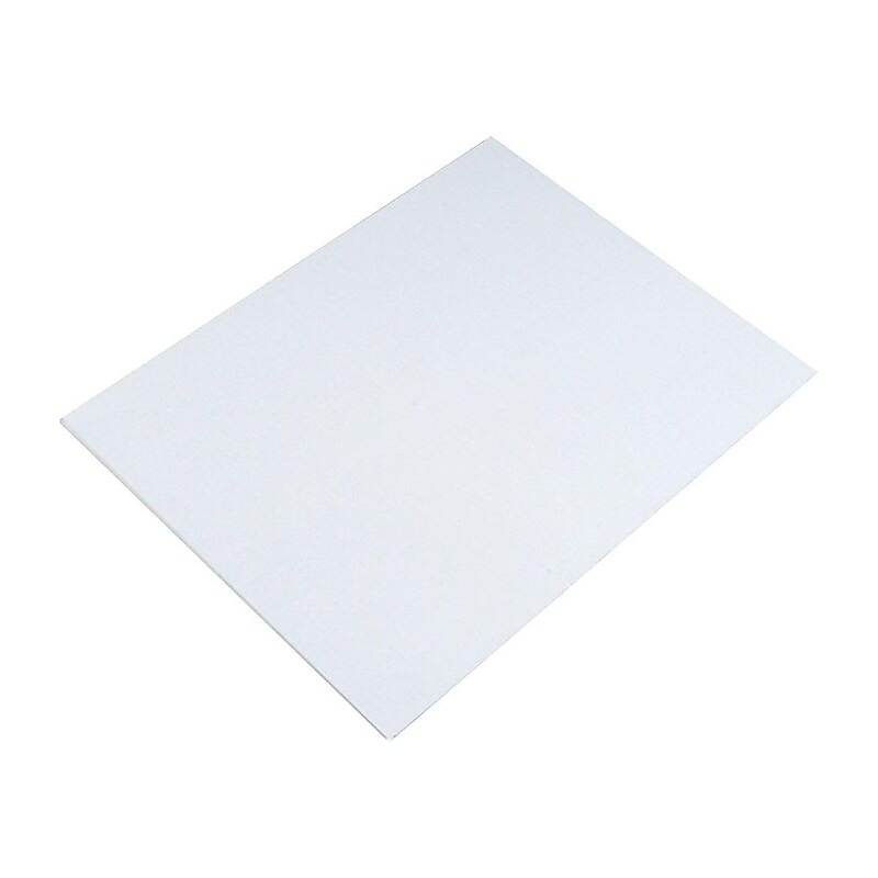 Elmer's Poster Boards, 22" x 28", White, 50/Carton (750173) image 1