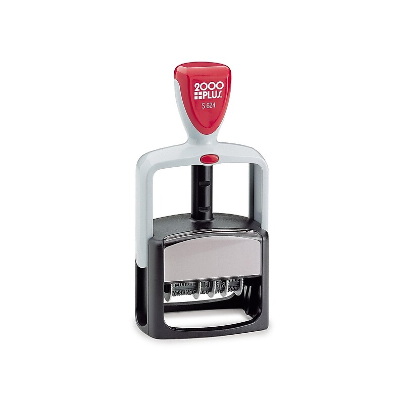 2000 Plus S Self-Inking Message/Date Rectangle Stamp, Black Ink (011029) image 1