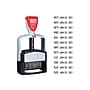 2000 Plus S Self-Inking Message/Date Rectangle Stamp, Black Ink (011029)~#|#~sp49507924_sc7