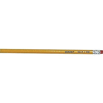 Dixon Wooden Pencil, 2.2mm, #2 Soft Lead, 144/Box (14412)