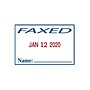 2000 Plus 2360 Dater, ENTERED, PAID, FAXED, RECEIVED, Blue and Red Ink (011035)~#|#~sp49508002_sc7
