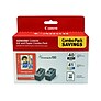 Canon PG-40/CL-41 Combo Black/Color Ink Cartridges, Photo Paper Value Pack (0615B009)