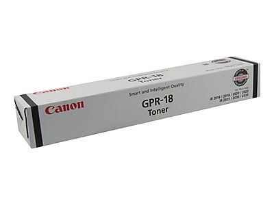 Canon GPR-18 Black Standard Yield Toner Cartridge, Prints Up to 8,300 Pages (0384B003AA) Sansujyuku sansujyuku.com