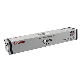 Canon GPR-18 Black Standard Yield Toner Cartridge (0384B003AA)