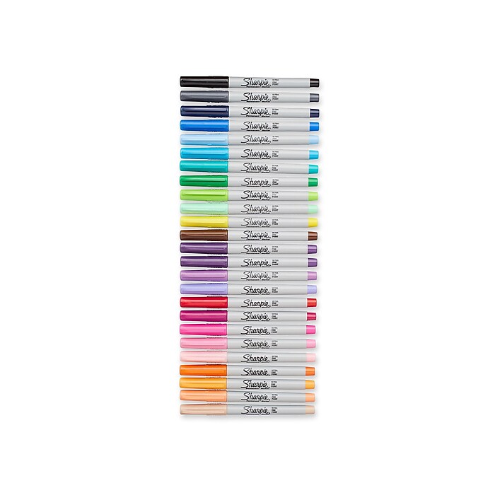 Permanent Markers Fine Point Assorted 24/Set (並行輸入品) Amazon.com : SHARPIE Permanent Markers, Fine Point, Assorted