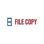 Accu-Stamp 2 Pre-Inked Stamp, FILE COPY, Blue and Red Inks (035524)~#|#~sp49508127_sc7