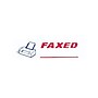 Accu-Stamp 2 Pre-Inked Stamp, FAXED, Blue and Red Inks (035533)~#|#~sp49508144_sc7
