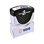 Accu-Stamp 2 Pre-Inked Stamp, VOID, Blue and Red Inks (035539)~#|#~sp49508145_sc7