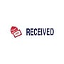 Accu-Stamp 2 Pre-Inked Stamp, RECEIVED, Blue and Red Inks (035537)~#|#~sp49508148_sc7