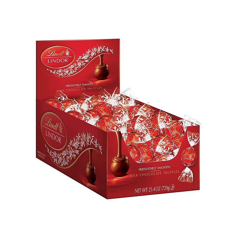 Lindt Lindor Truffle Chocolate, 25.4 Oz., 60/Box (3512) image 1