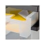 Iris Rolling Cart with Plastic Organizer Top, 3-Drawer, Black (115026/115027)~#|#~sp49508251_sc7