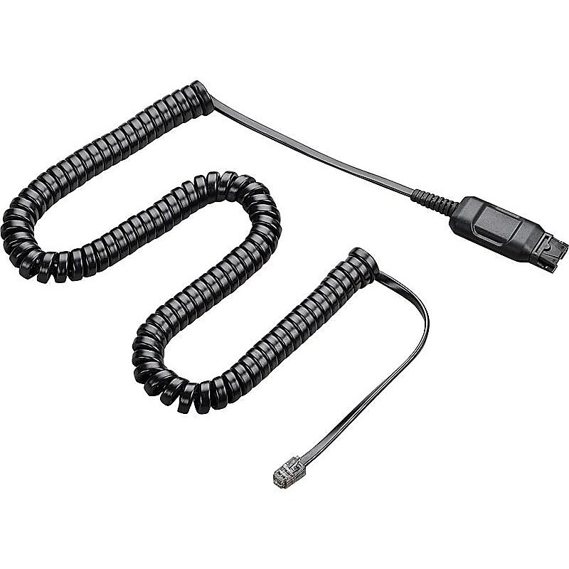 Plantronics HIC Headset Cable, Black (783S2AA) image 1