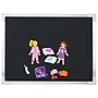 Flipside Magnetic Melamine Dry-Erase Whiteboard, Aluminum Frame, 24" x 18" (10720)~#|#~sp49633467_sc7