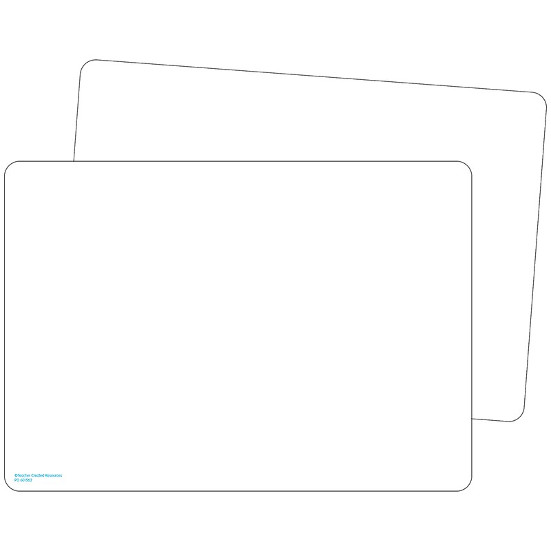 Teacher Created Resources Double-Sided Premium Blank Dry Erase Boards (TCR77891) image 1
