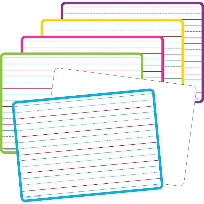 Teacher Created Resources Double-Sided Writing Dry Erase Boards (TCR77889) image 1