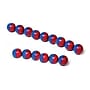 Dowling Magnets North/South Magnet Marbles (Red/Blue), Set of 100 (DO-736715)~#|#~sp49633822_sc7