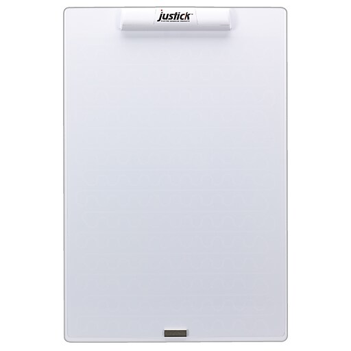 Smead Justick Frameless Mini DryErase Board with Clear Overlay, 16” x