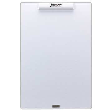 Smead Justick Frameless Mini Dry-Erase Board with Clear Overlay, 16” x 24” (SMD02546)