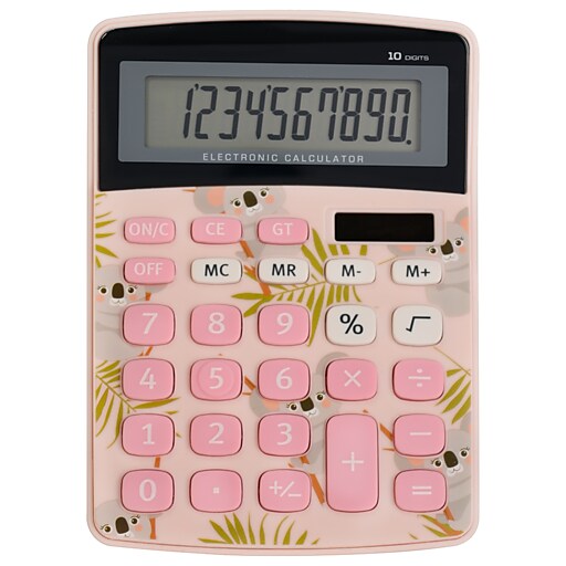 Staples 230 10-Digit Display Calculator, Assorted Patterns | Staples