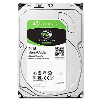 Seagate 4TB BarraCuda SATA 6Gb/s 256MB Cache 3.5-Inch Internal Hard Drive (ST4000DMA04)