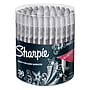 Sharpie Permanent Marker, Fine Tip, Metallic Silver, 36/Pack (9597)~#|#~sp49719758_sc7