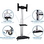 Mount-It! Metal Pedestal TV Stand, Screens up to 70", Black (MI-1875)~#|#~sp49721345_sc7