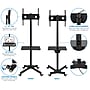 Mount-It! Metal Pedestal TV Stand, Screens up to 55", Black (MI-1876)~#|#~sp49721350_sc7